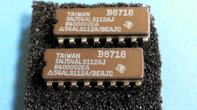 New (2pcs) SNJ54ALS112AJ TEXAS INSTRUMENTS IC Logic
