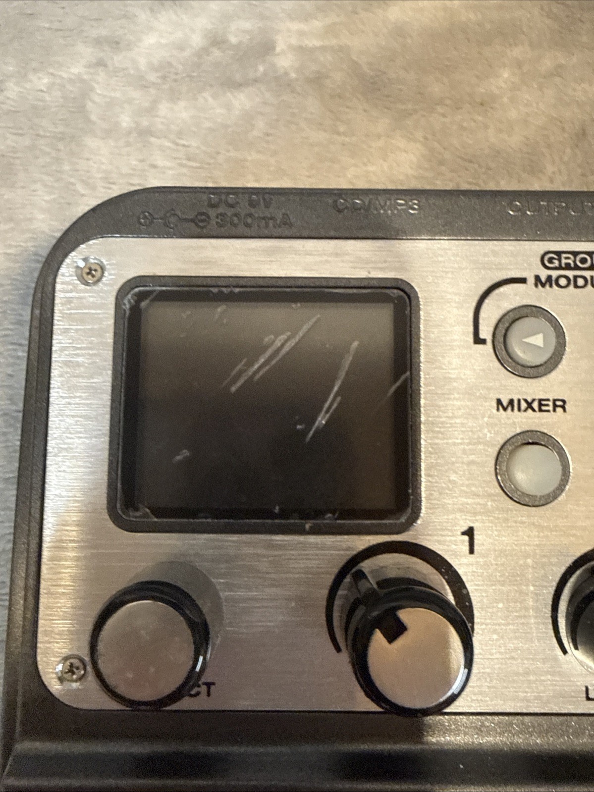 NUX MG-100 Modelling Guitar Effects Processor Assignable Expression Pedal