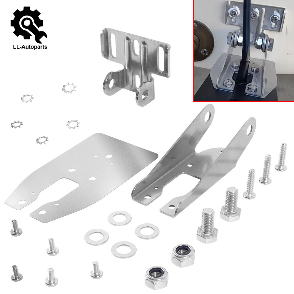 For Garmin Heavy-Duty Transducer Transom Mount Bracket Spray Sheild 010-12006-11