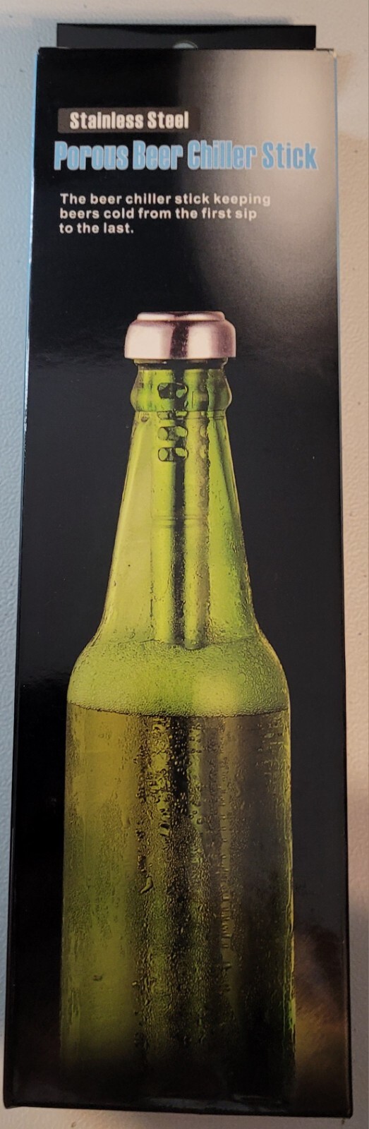 Stainless Steel Porous Beer Chiller Stick (2) New in Box