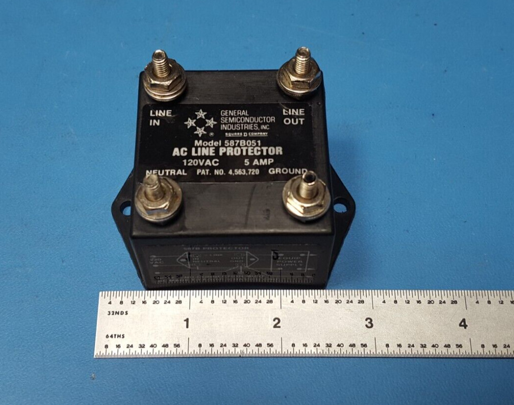 Power Line Surge Suppressors, 587B051, General Semi, ,120 V AC 5 A