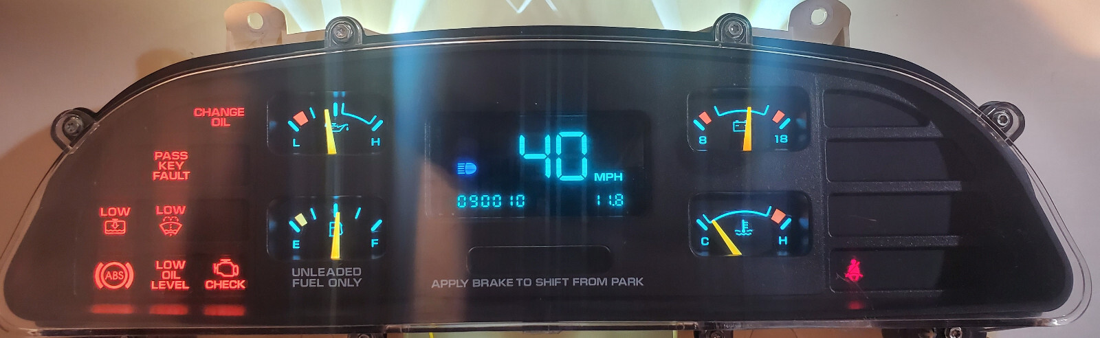 1994 1995 1996 CHEVY IMPALA CAPRICE INSTRUMENT CLUSTER FULL REPAIR.