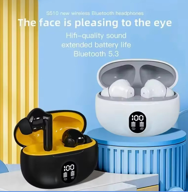Wireless Head Phone Bluetooth Sports Earbud for all device