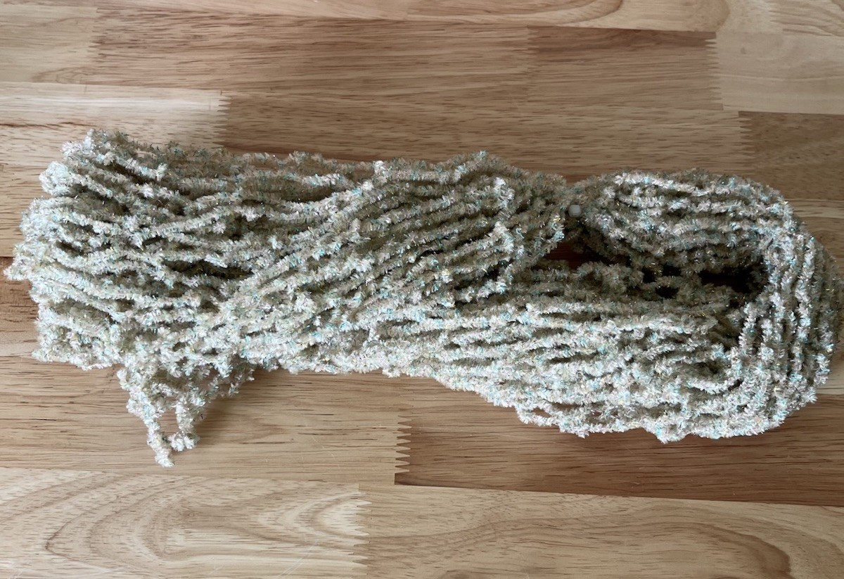 72 Yard Skein Size Medium New Age Chenille - Bait Fish