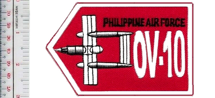 Philippines Air Force Flying Bronco OV-10 North American Rockwell NO TARIFF