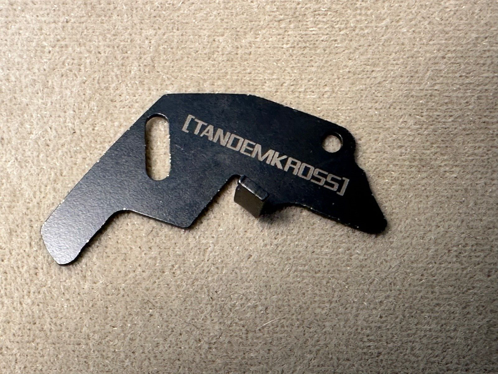 RUGER 10/22 Tandemkross Comp Bolt Release Plate Easy Drop In HARDENED STEEL