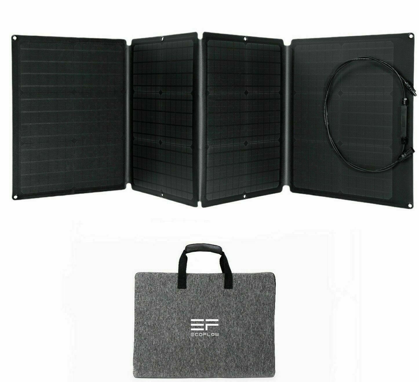 EcoFlow 110W Portable Solar Panel Foldable with Carry Case Very Good Refurbished