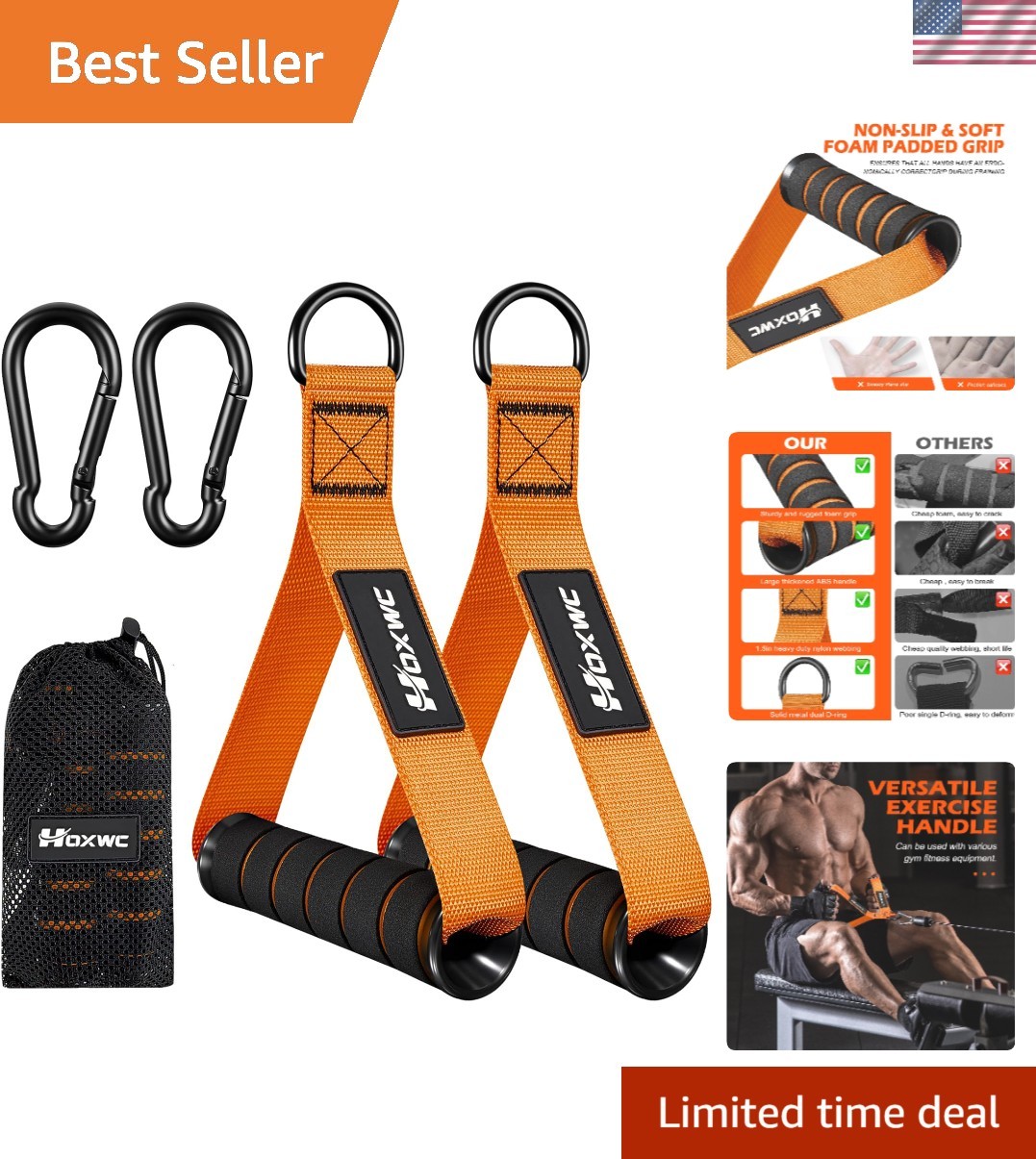 Reliable Replacement Exercise Handles for Cable Machine and Resistance Bands
