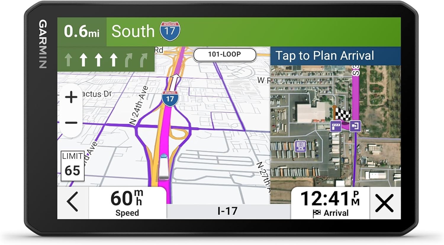 Garmin dezl OTR720 Touchscreen 7" Trucking GPS Navigator 010-02924-00