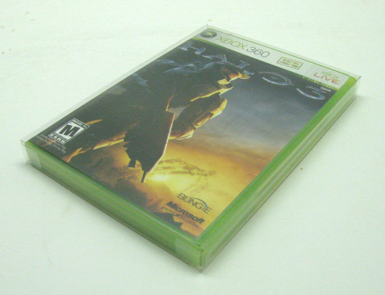 25X XBOX 360 CIB GAME - CLEAR PLASTIC PROTECTIVE BOX PROTECTOR CASE SLEEVE