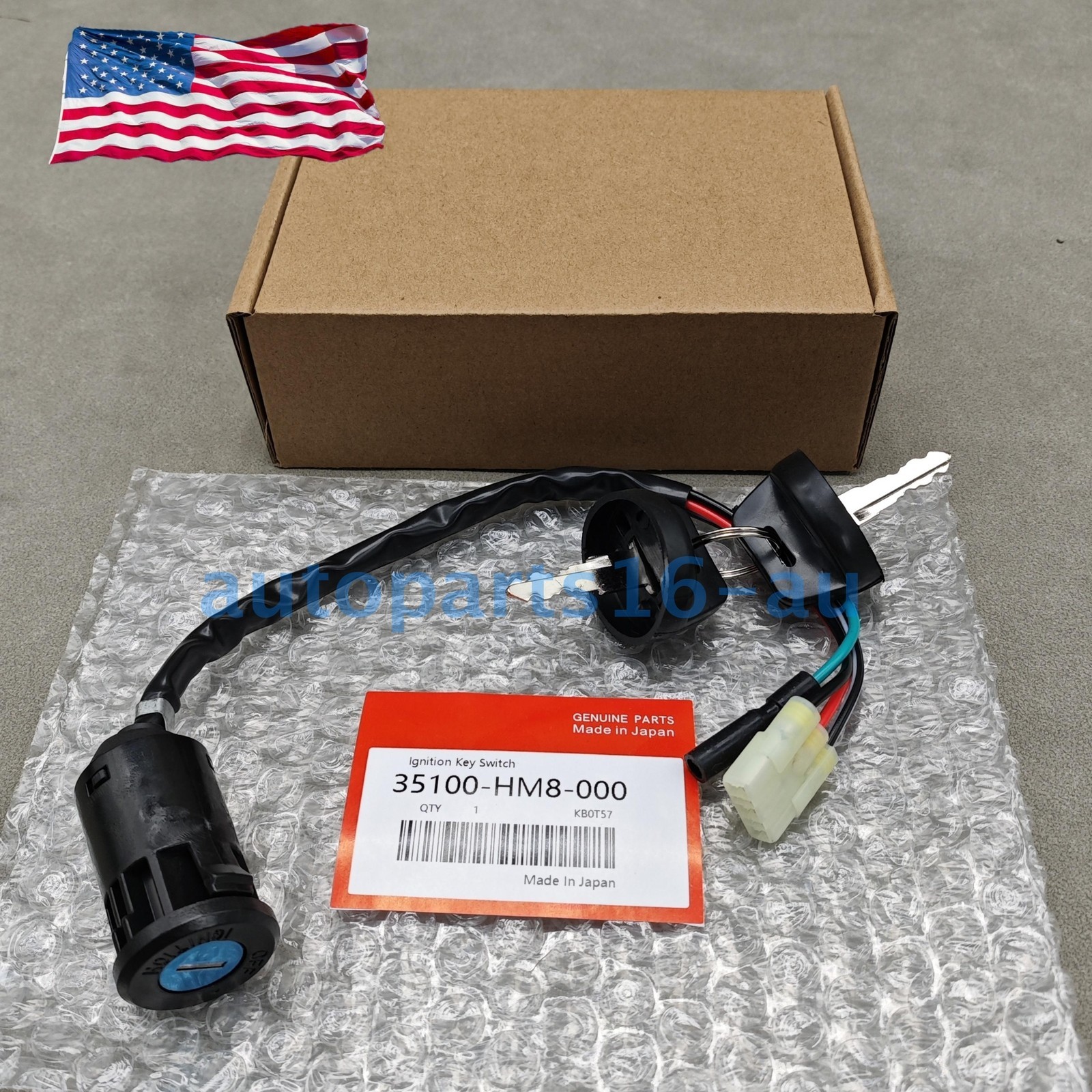 OEM Ignition Key Switch Fits For Honda 250 Recon 250 TRX250TE TRX250TM 02-17 ATV