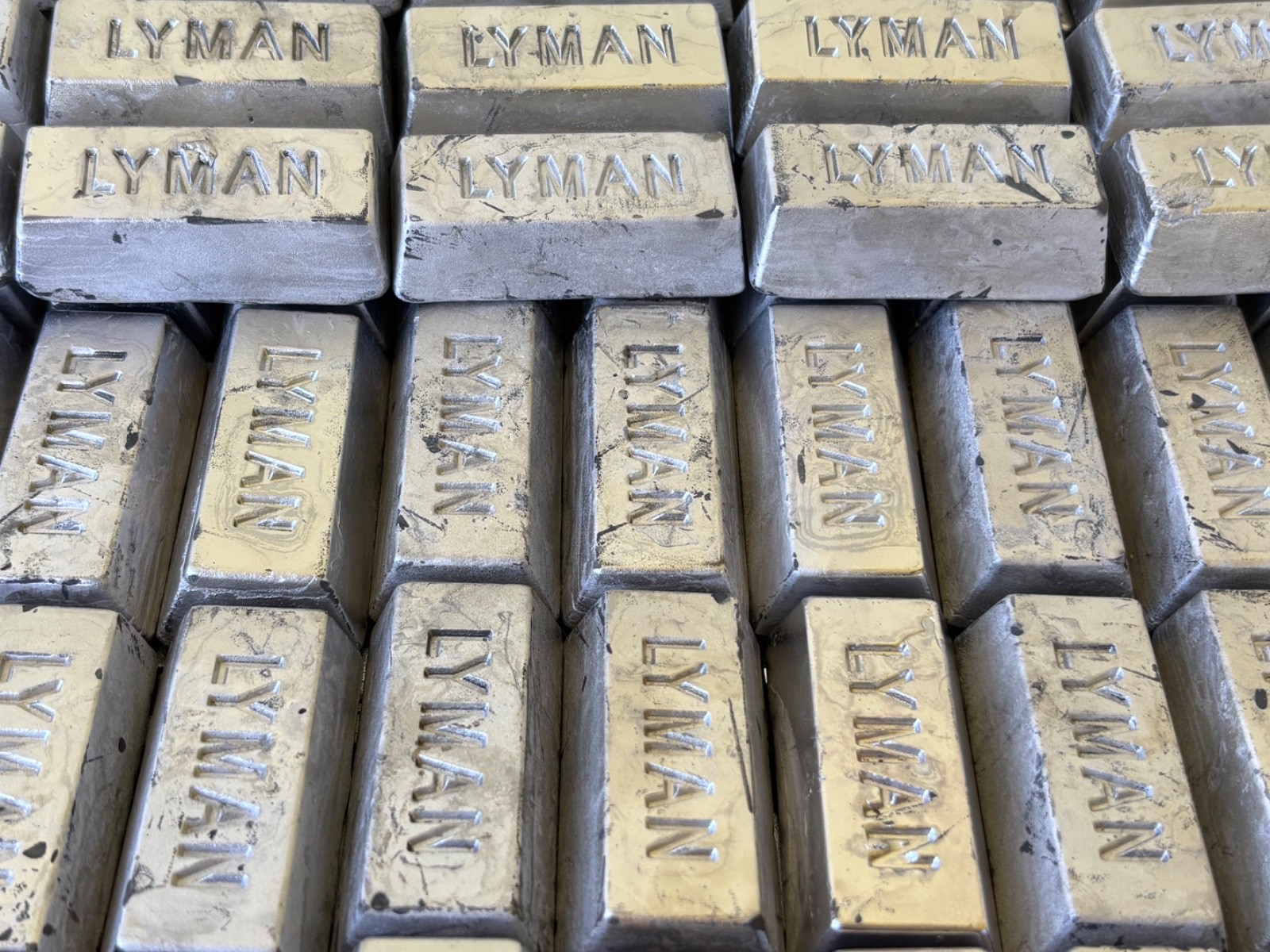 Lyman Lead Ingots 96%+ Bullet Casting Clean Bars Lot-INGOTS ONLY NO MOLD