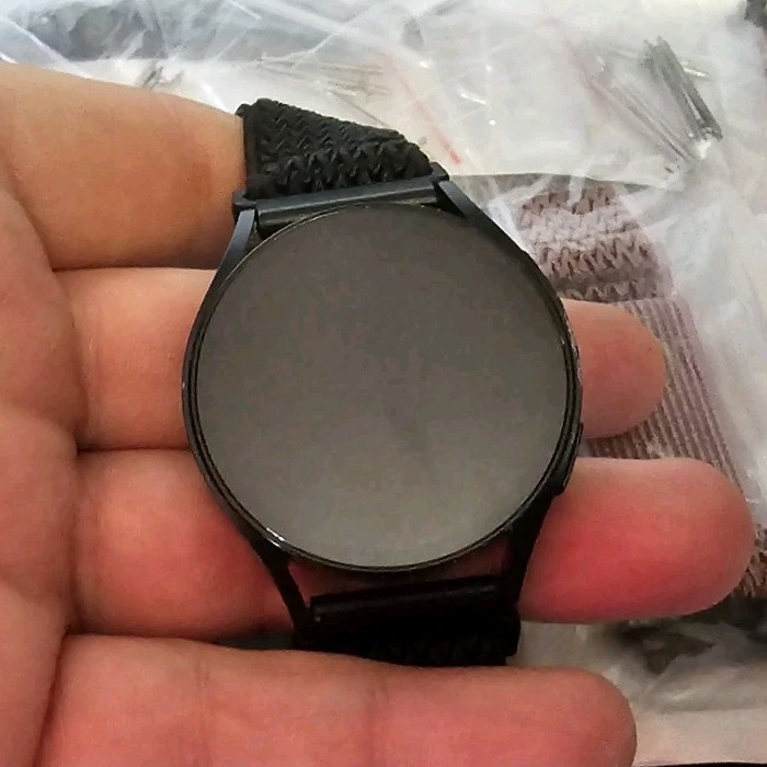 Samsung Galaxy Watch 6 40mm Black Metal Case Nylon Bands Android Multiple Bands