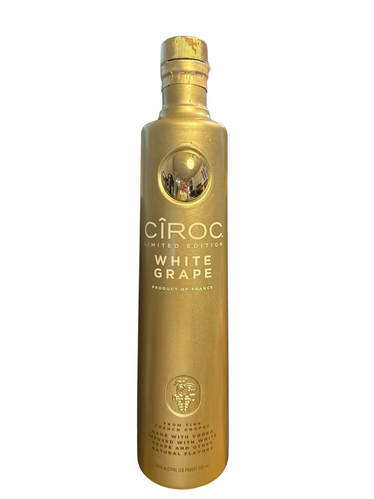 Ciroc Limited Edition White Grape Vodka Bottle [Empty 750 ML] with cap