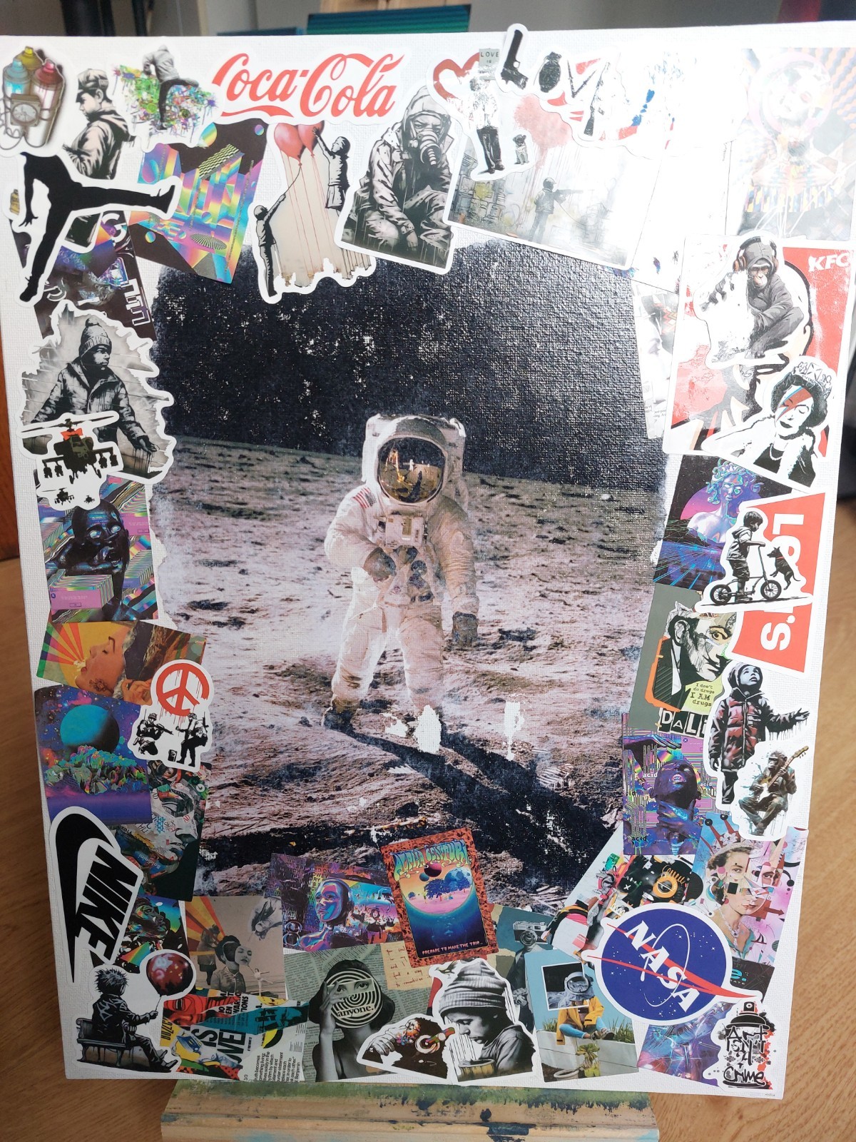 pop art collage