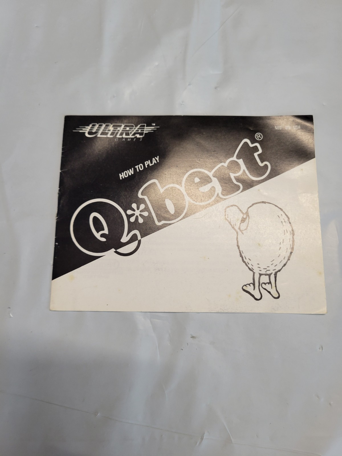 Qbert (Nintendo Entertainment System, 1989) Manual