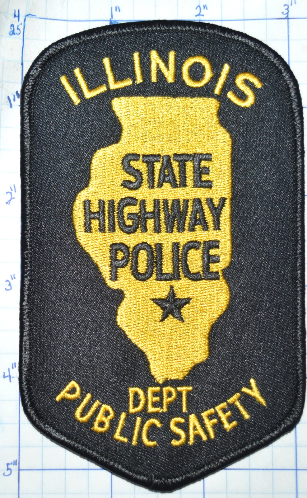 ILLINOIS STATE POLICE TROOPER PUBLIC SAFETY PATCH