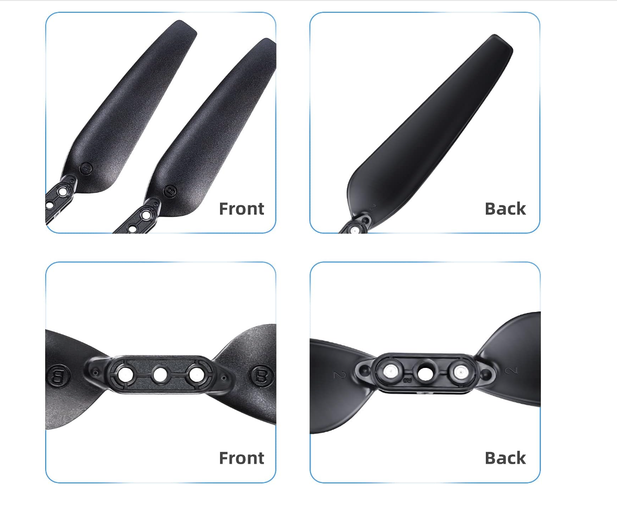 Ruko U11 Drone Propellers, Blades for U11, Drone Accessories