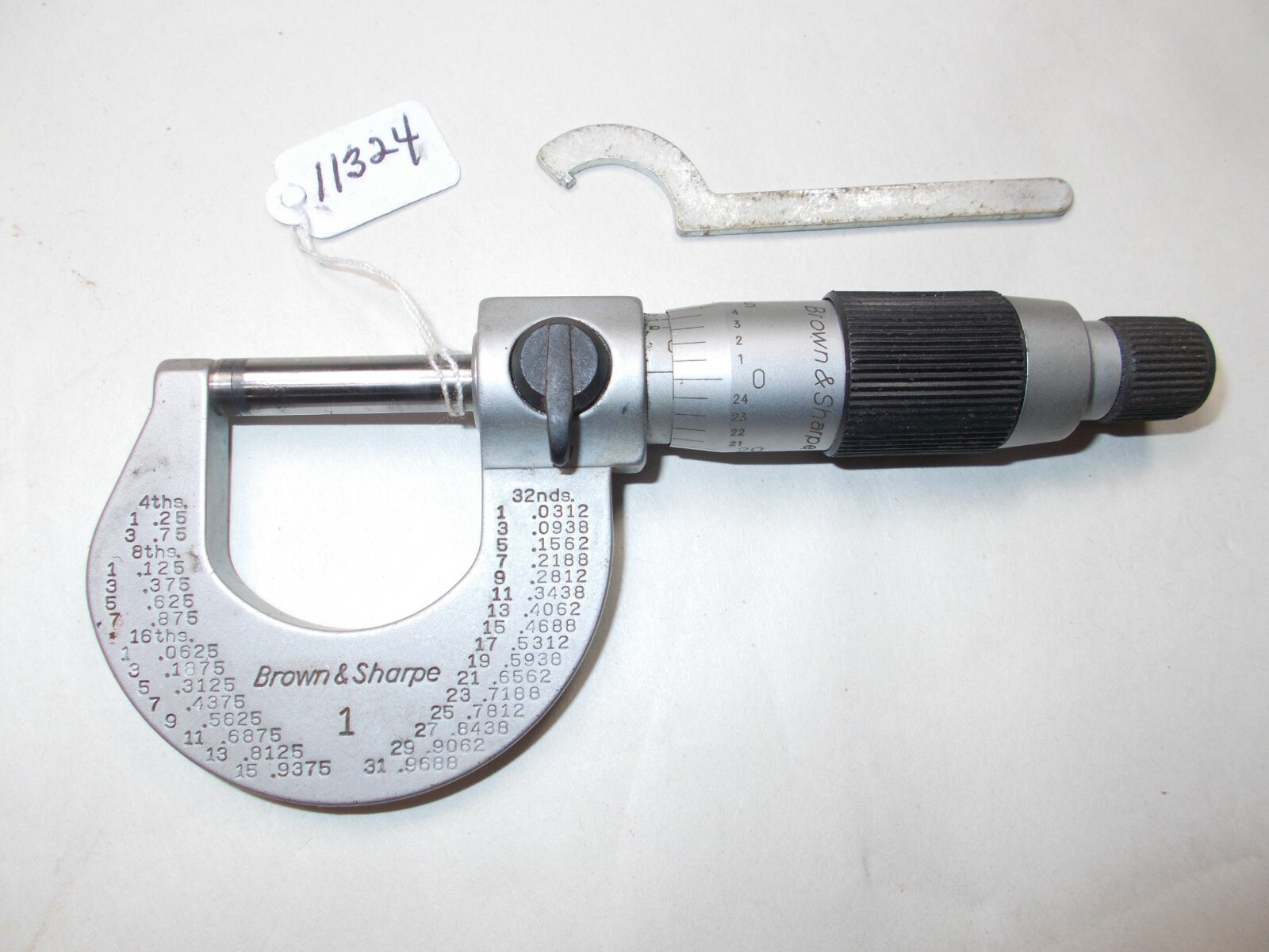 Brown & Sharpe No. 1 Machinist's / Toolmaker's 0 - 1" Micrometer