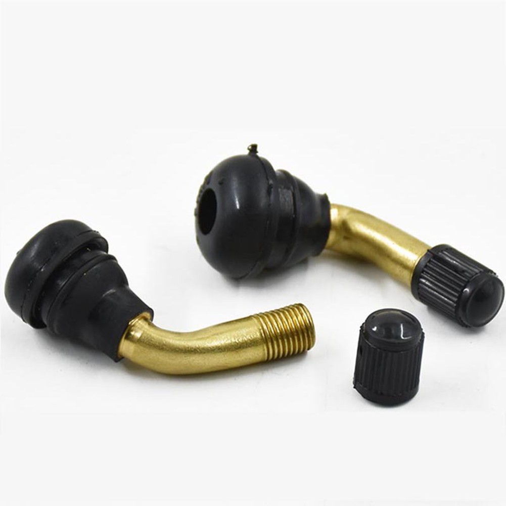 2pcs Tubeless Tyre Valve Stems/for Electric Scooter Bike PVR70 60 50 45 Degree