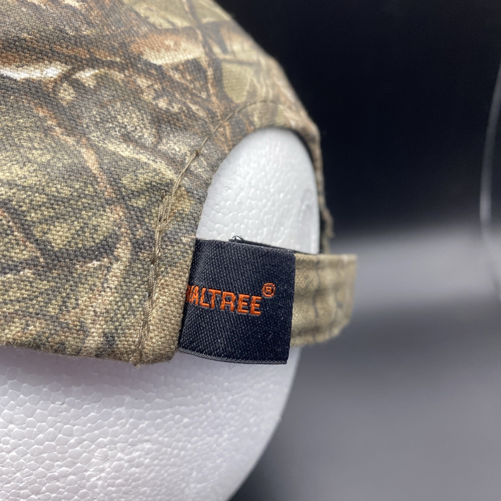 RealTree Men's Camo Adjustable Hat Cap Blank Logos Hunting Outdoors New w/Tags