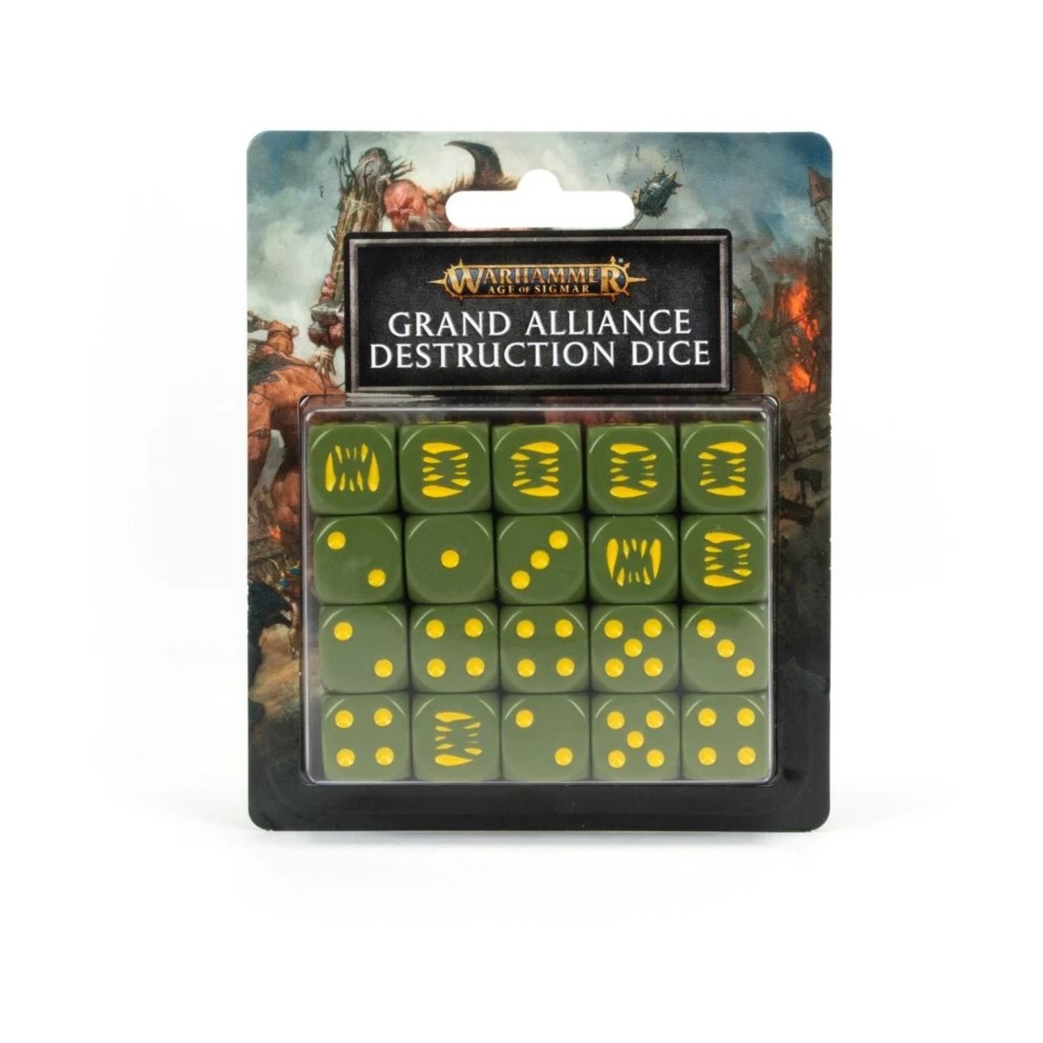GW Age of Sigmar Dice Grand Alliance Destruction Dice (20) New