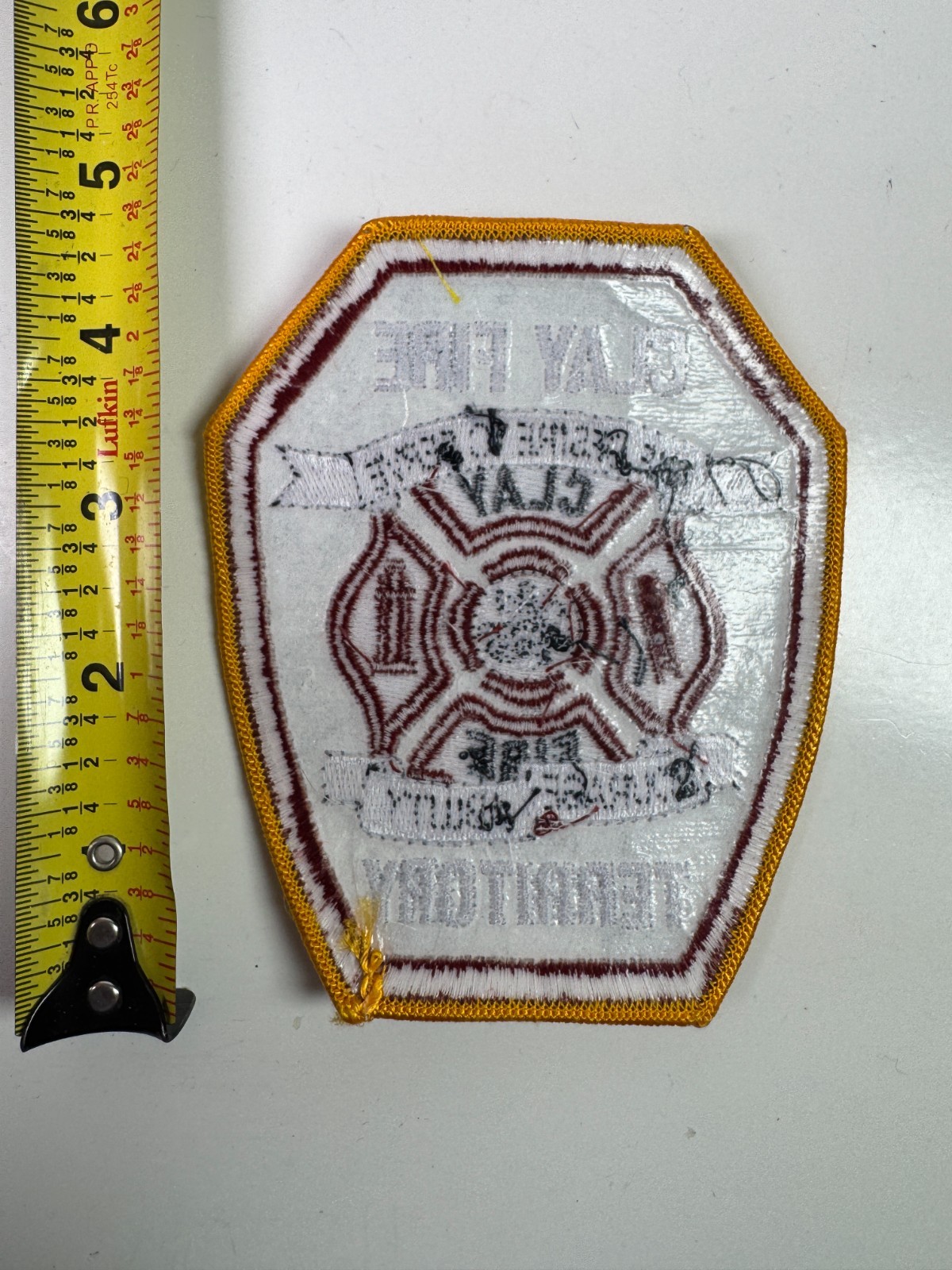 Clay Territory Fire Indiana IN Patch M6