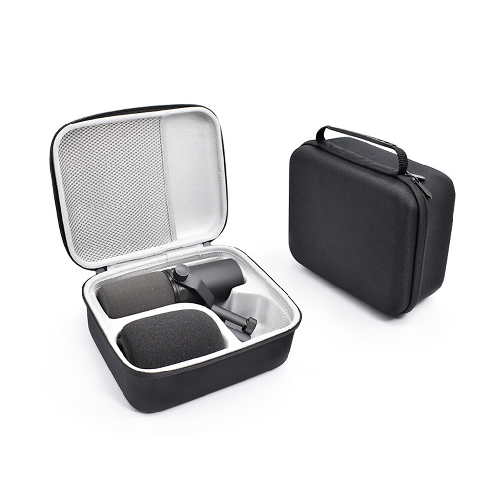 Vertical Microphone Protective Case For Shure SM7B/MV7 Microphone Storage Case