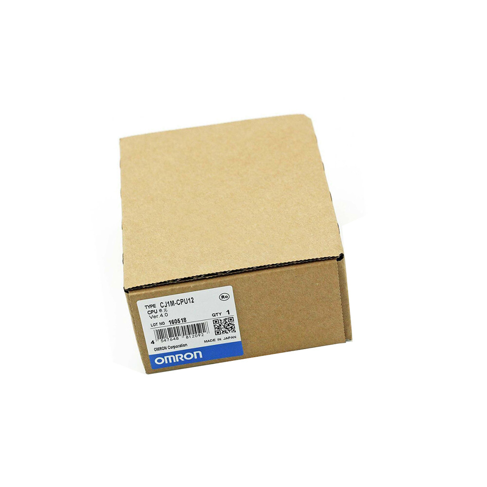 OMRON CJ1M-CPU12 PLC CPU Module Industrial Automation Control New In Box