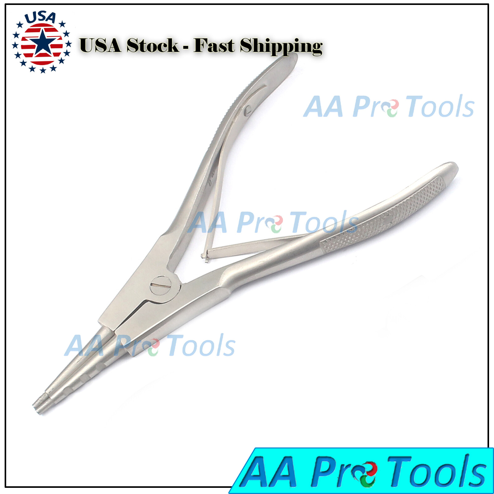 Ring OPENER Pliers 6 Inch Open Captured Ball Earrings, Loops 3 Step Out Sides