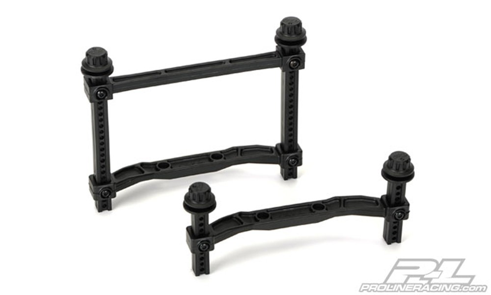 Pro-Line 6807-00 - Front & Rear Extended Body Mounts, Slash 4X4