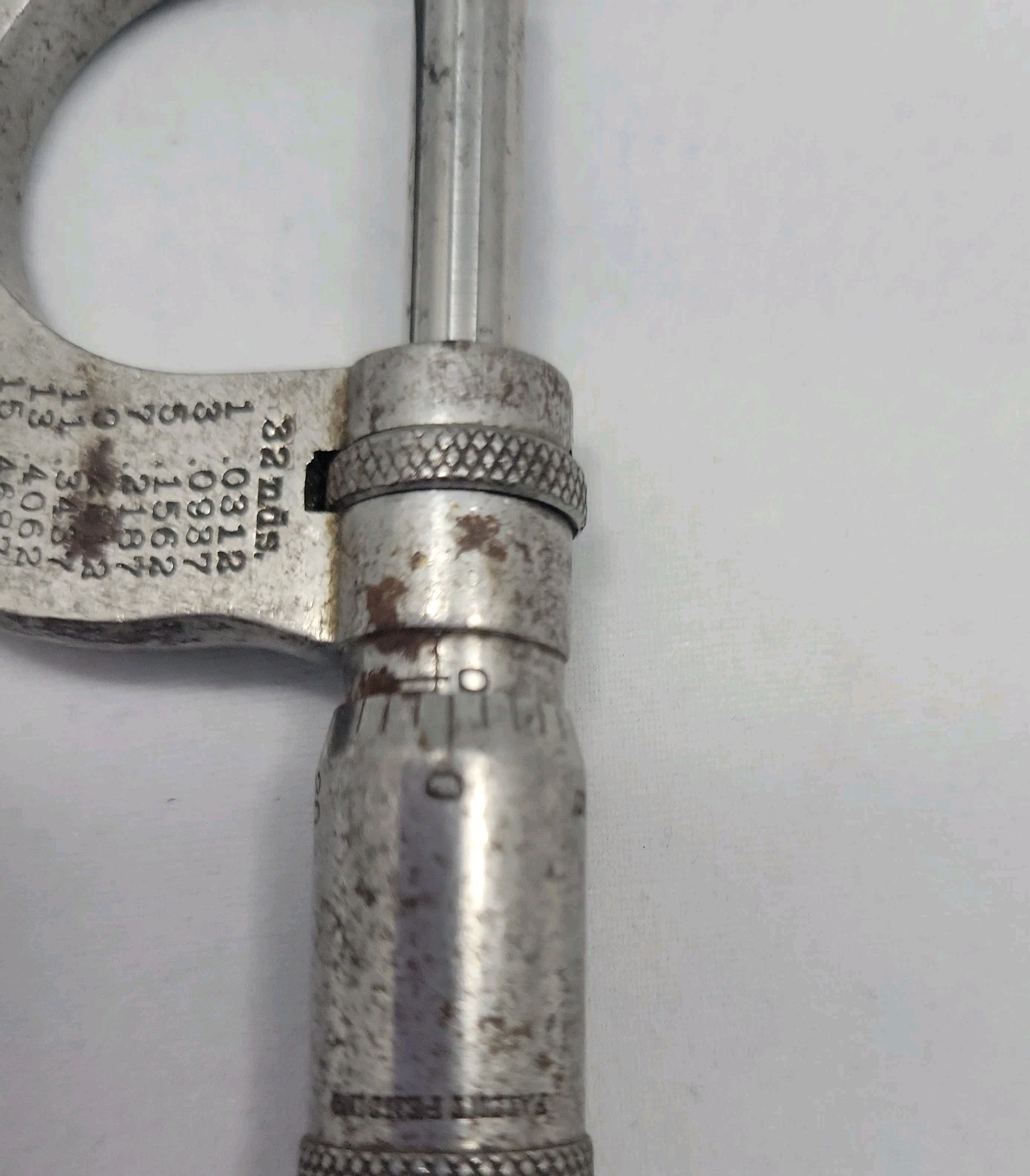 Brown & Sharp Micrometer No. 8 Outside Made In USA Tools Measuring