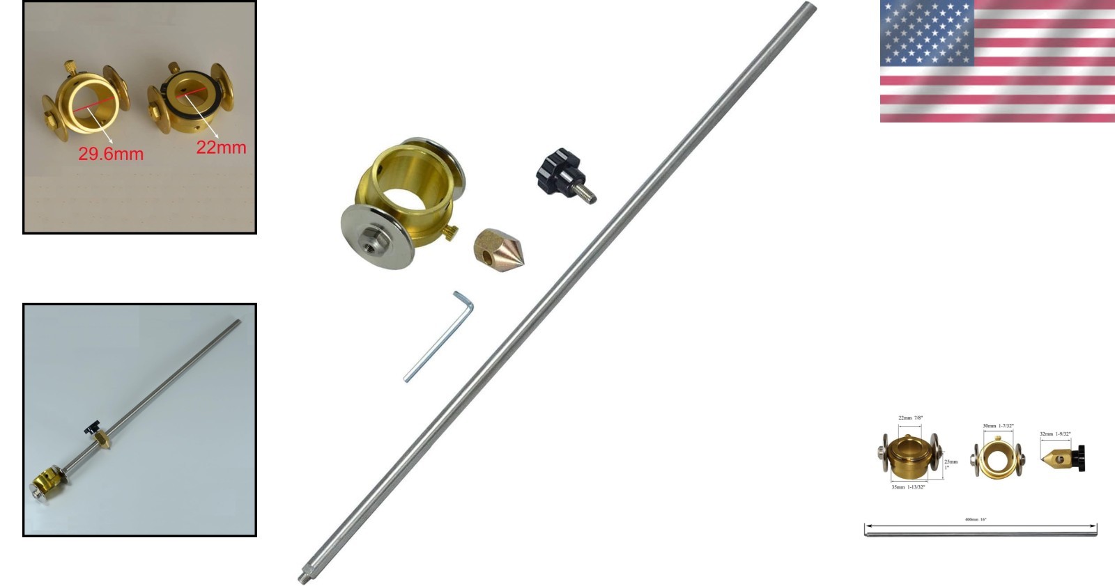 AG-60 Plasma Cutter Torch Circinus Roller Guide Wheel - Precision Cutting Tool