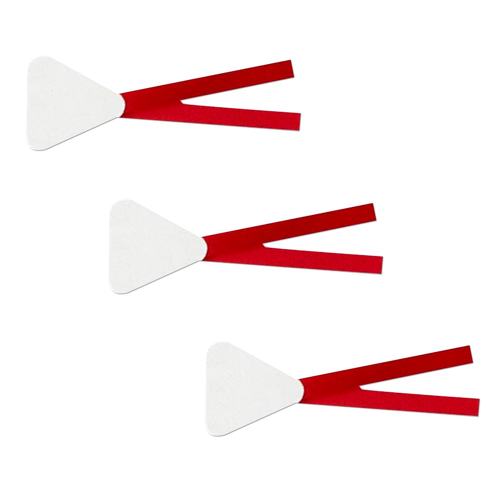 Ronstan RF4026 Leech Tails Set of 3 Sail Trim Guide High Visibility Fabric