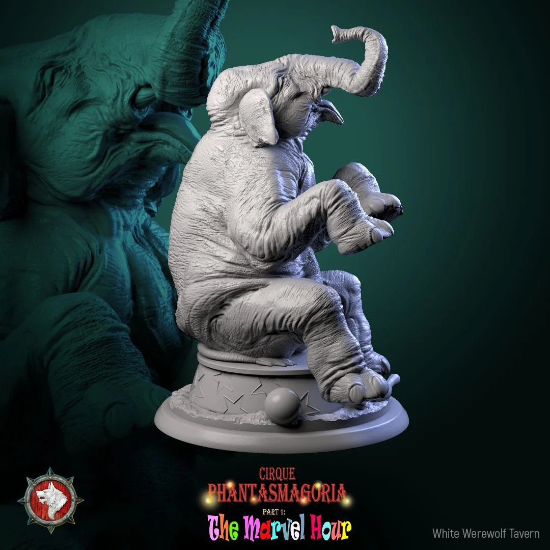 Marvelous Mammoths - Resin Tabletop Miniature