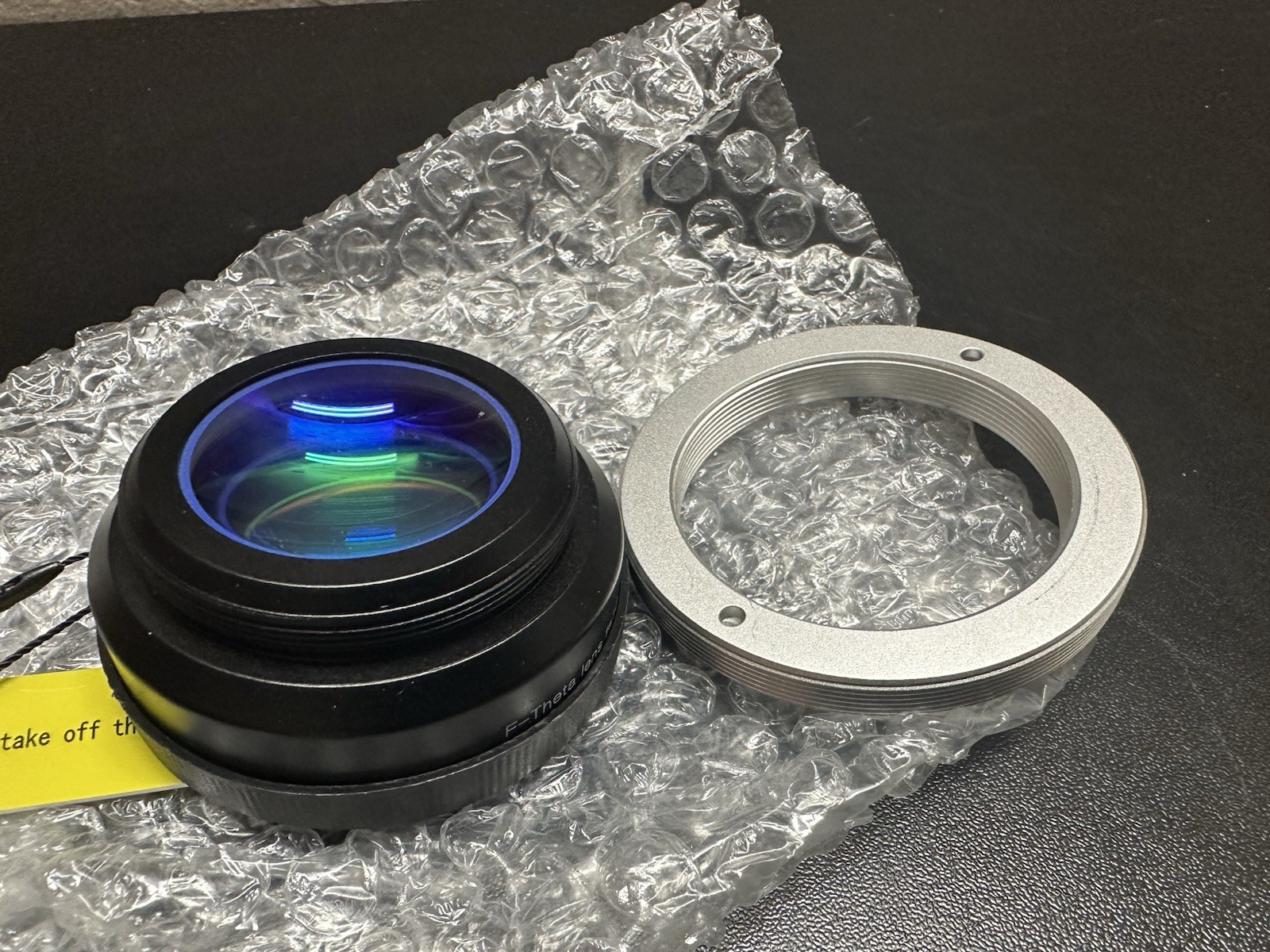 M52 F-Theta F=163mm 1064nm  Scan Lens Sf:110x110 Area Fiber Laser Marking Lens