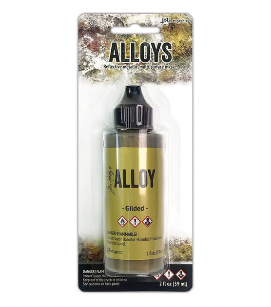 Tim Holtz Alcohol Ink Alloy 2 oz Gilded -NEW