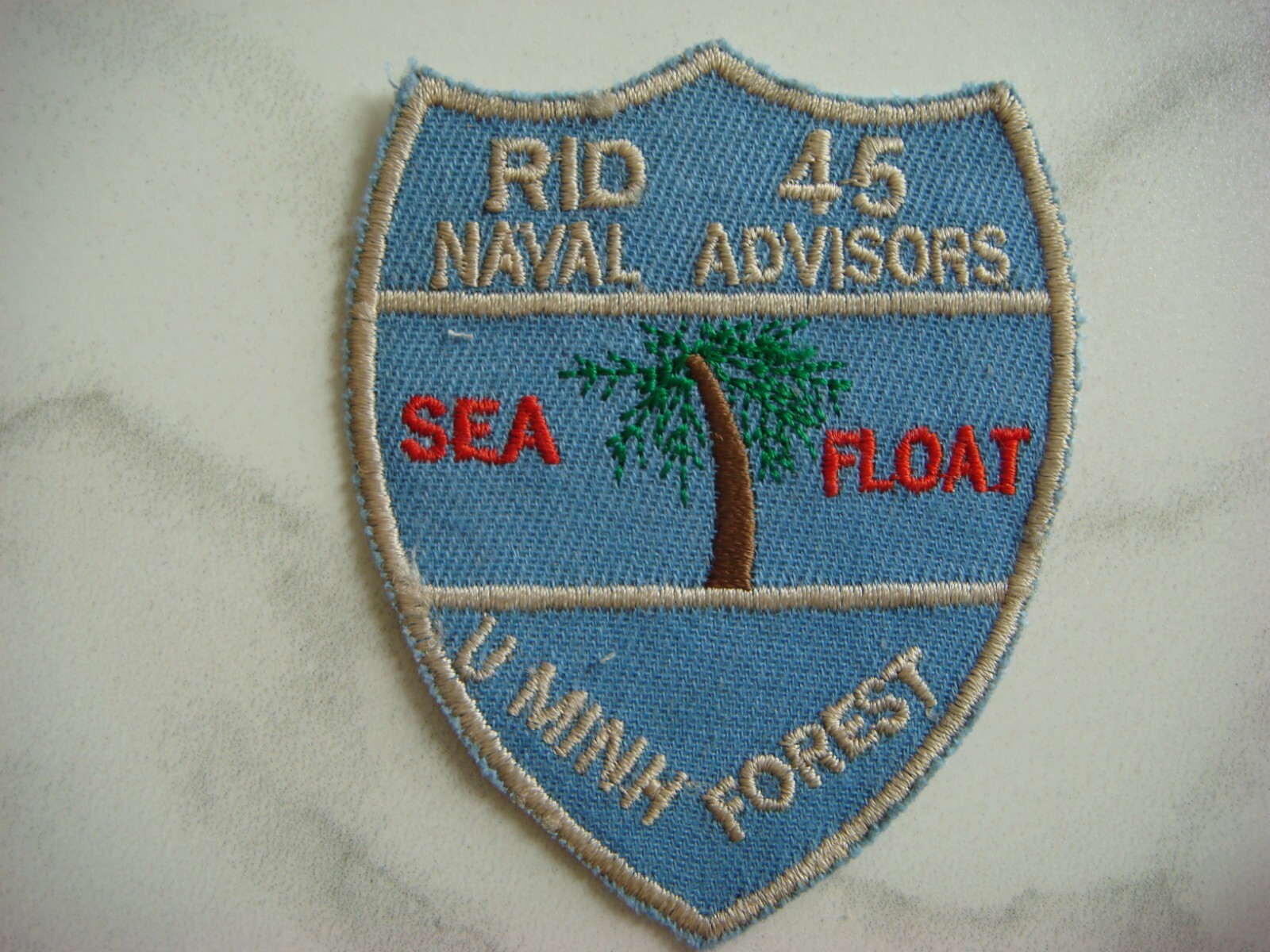US NAVAL ADVISORS RID 45 " U MINH FOREST ", VIETNAM WAR PATCH