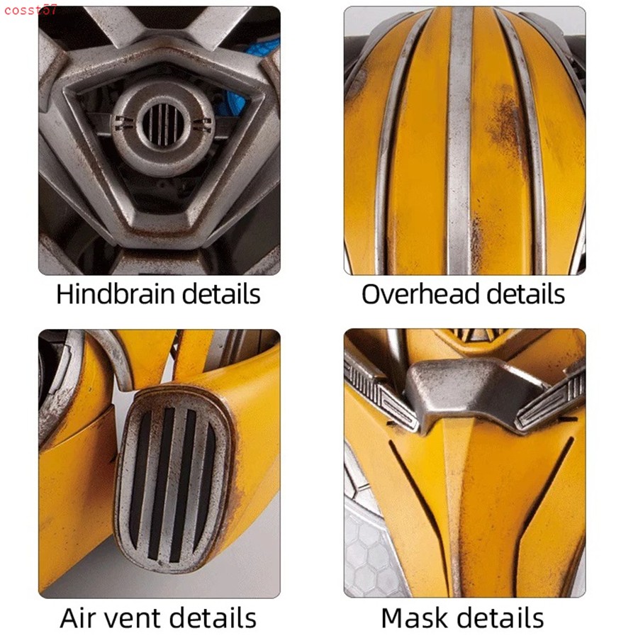 Killerbody Transformers Bumblebee Helmet Mask Deformable Voice Control Toy Gift
