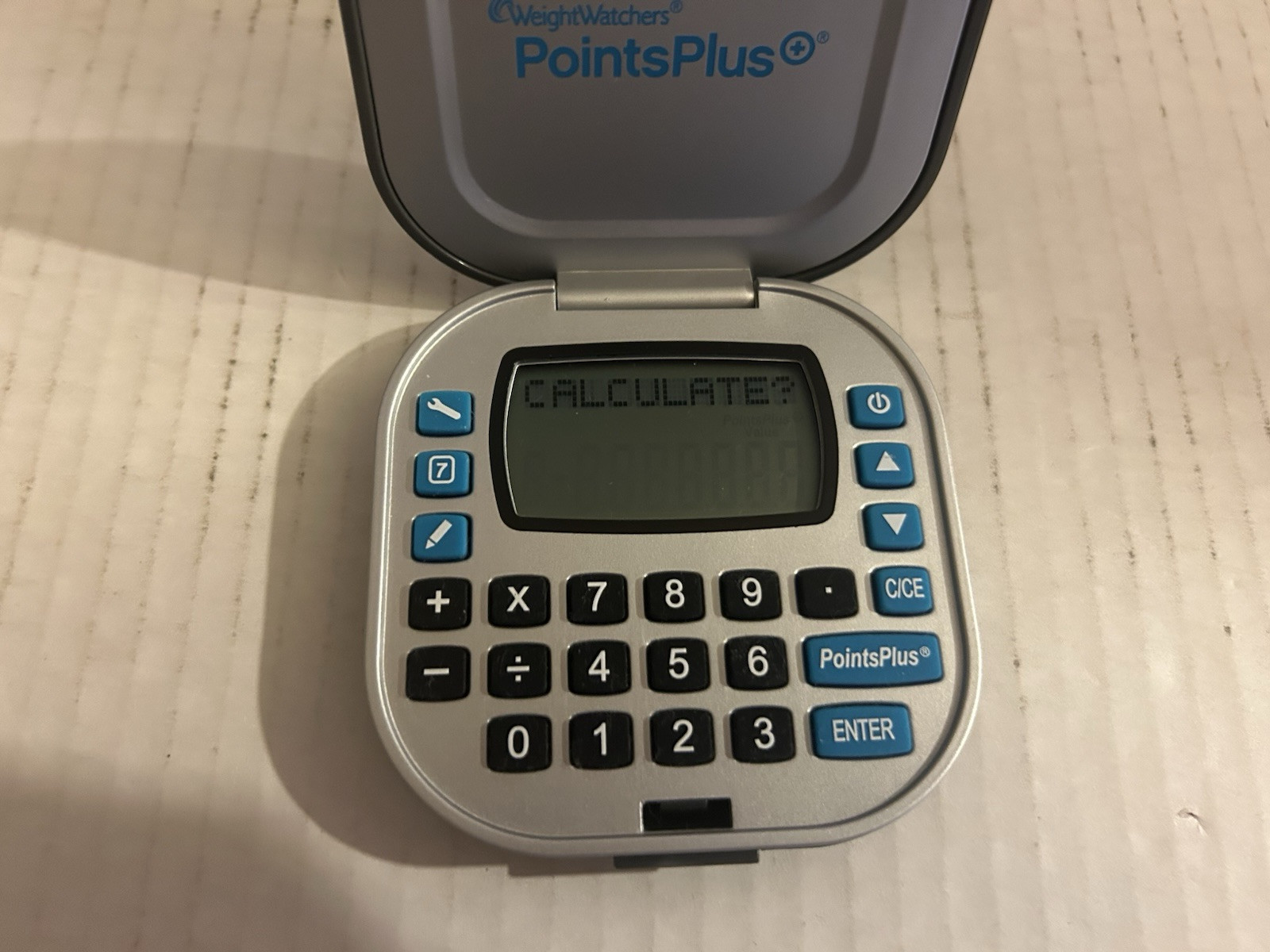 Weight Watchers calculator PointsPlus BIG BUTTON NAC-5A Daily Weekly Tracker