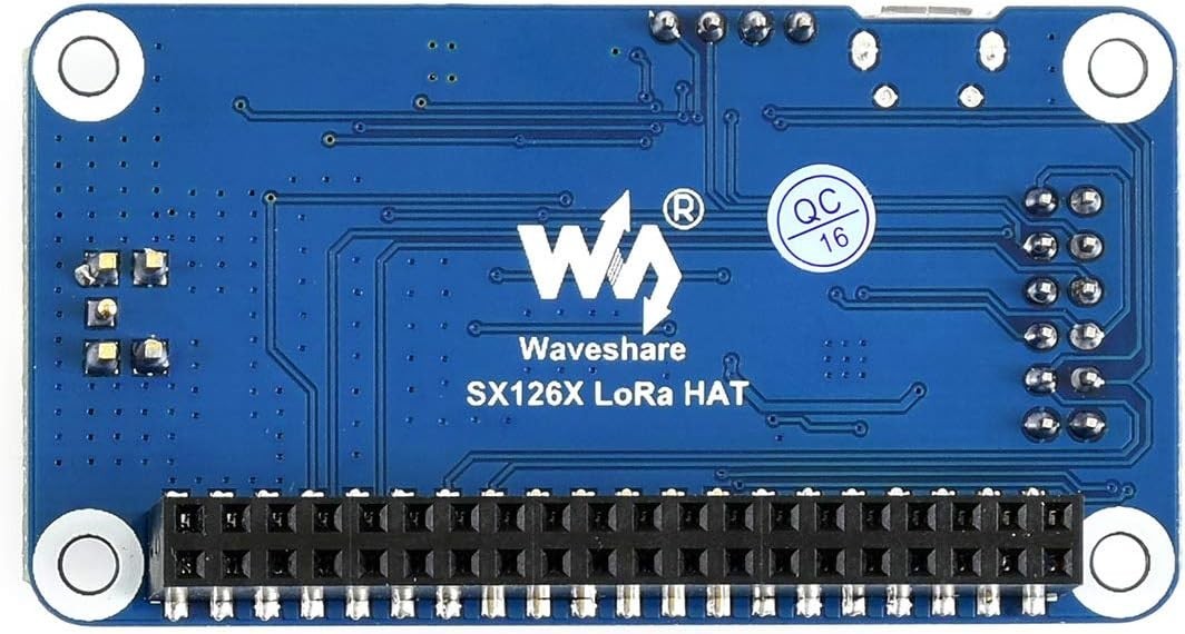 Waveshare SX126X LoRa HAT for Raspberry Pi SX1262 Long Range Wireless Module