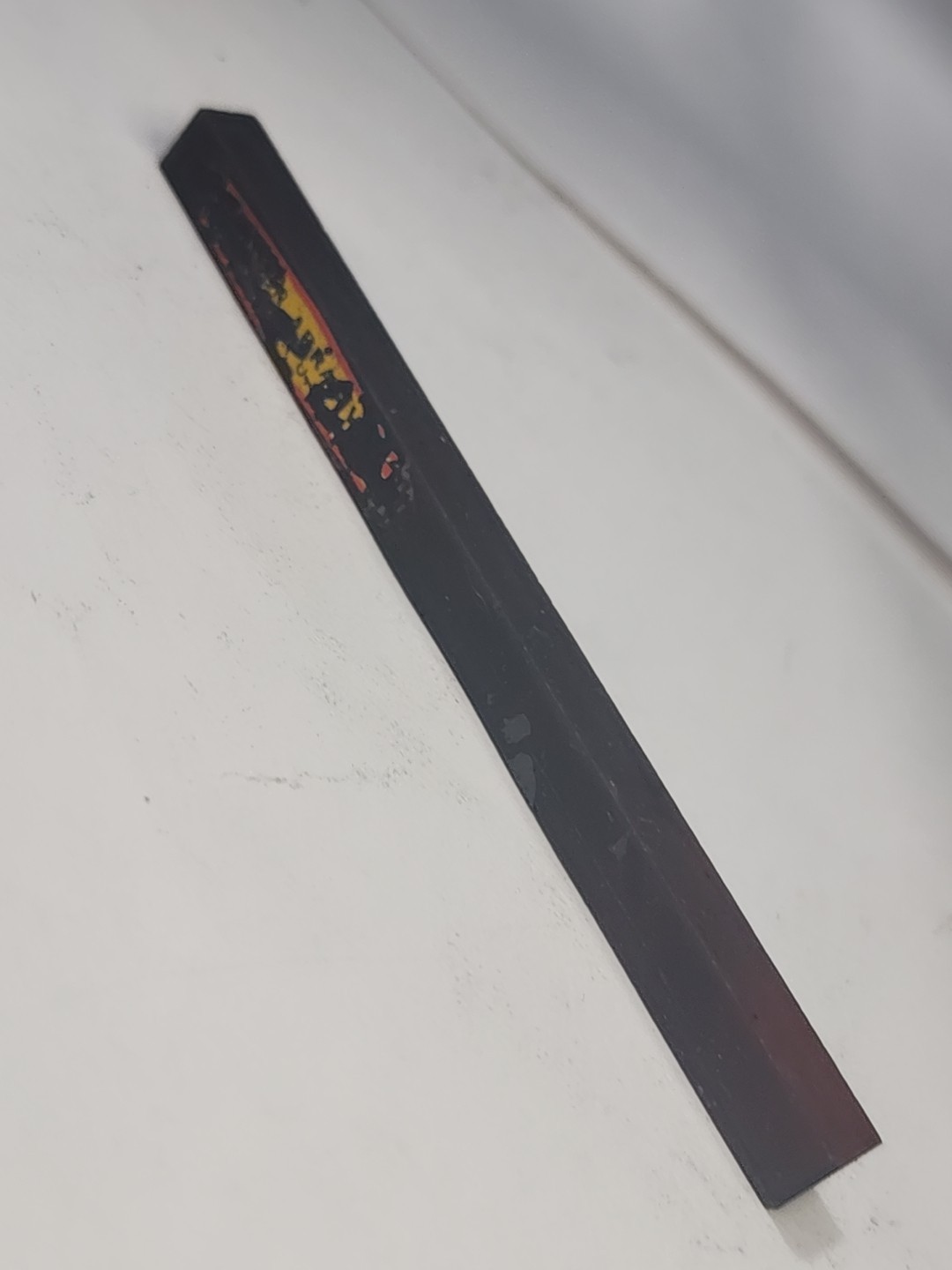 Norton Hard Arkansas Oil Stone Made in USA 3 2/2" X 1/4" X 1/4" Black