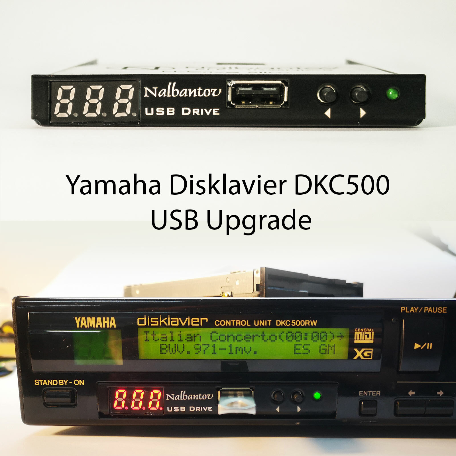 Emulator for Yamaha EMR1  & DKC500 control unit /MX1(Z), MPX1(Z), DGT7, DGT7/