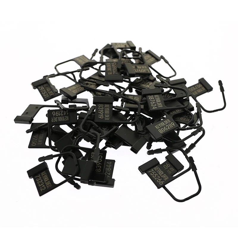 Disposable Plastic Locking Serial Number Pieces Cards Chastity Cage Never Repeat