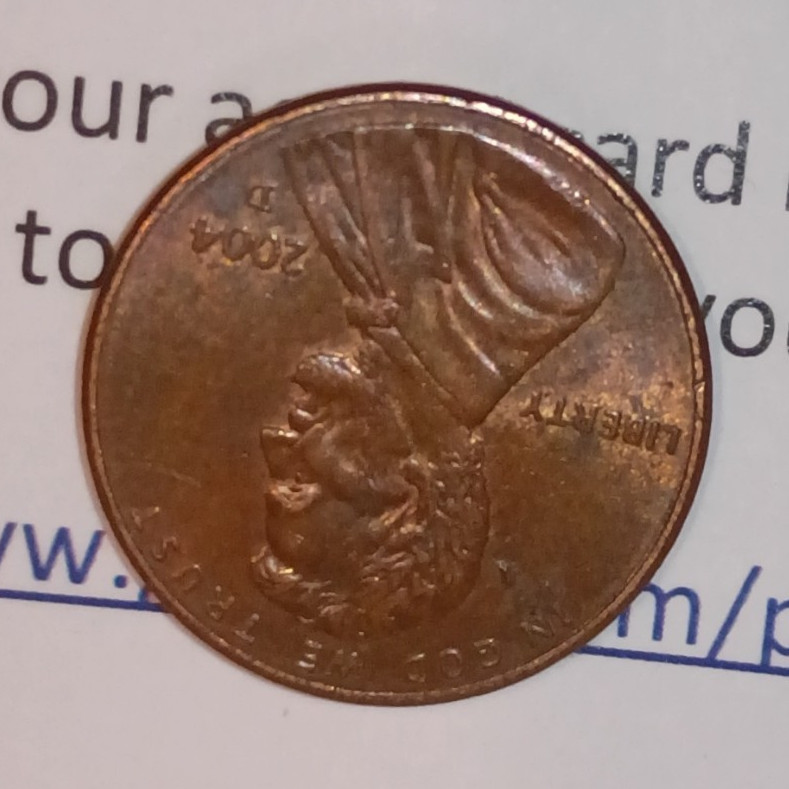2004 Lincoln Memorial Small Cent Philadelphia Business Strike BN Wide AM KM#201