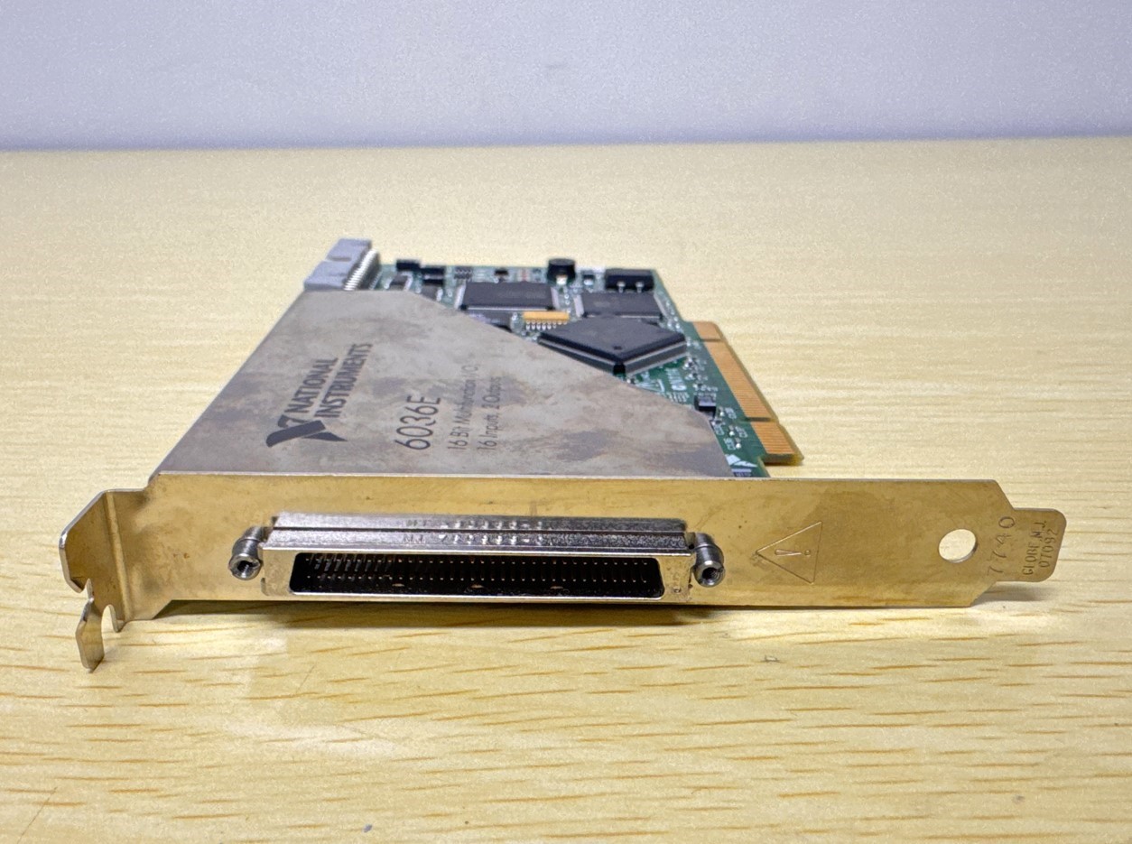 National Instruments 6036E 16 Bit Multifunction I/O PCI-6036E Controller Card
