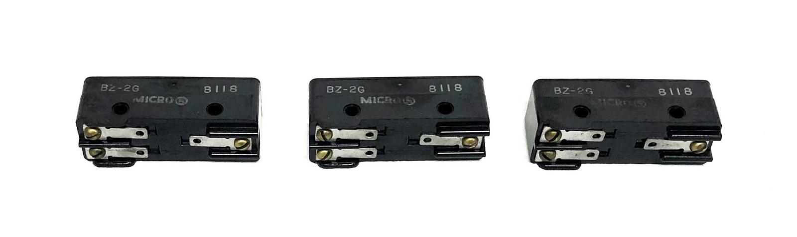 Honeywell Micro Switch BZ-2G 8118 [Lot of 3] NOS