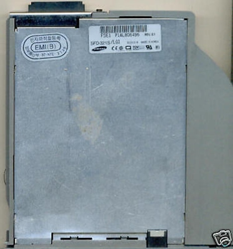 Samsung  Floppy Drive SFD-321S Tested  No Face Plate