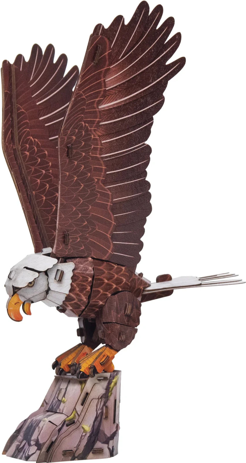 MakeBug D0057 Sky Echo Bald Eagle 3D Kraft Paper Puzzle