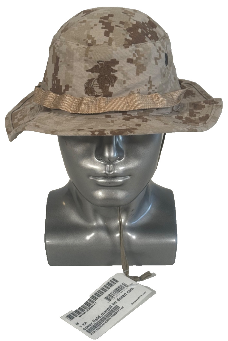 New USMC MCCUU Cover Field Combat Boonie Hat Desert MARPAT Size Medium